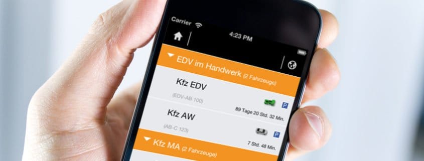 GPS Fahrzeugortung